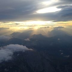 Flugwegposition um 16:00:58: Aufgenommen in der Nähe von Gußwerk, Österreich in 3342 Meter